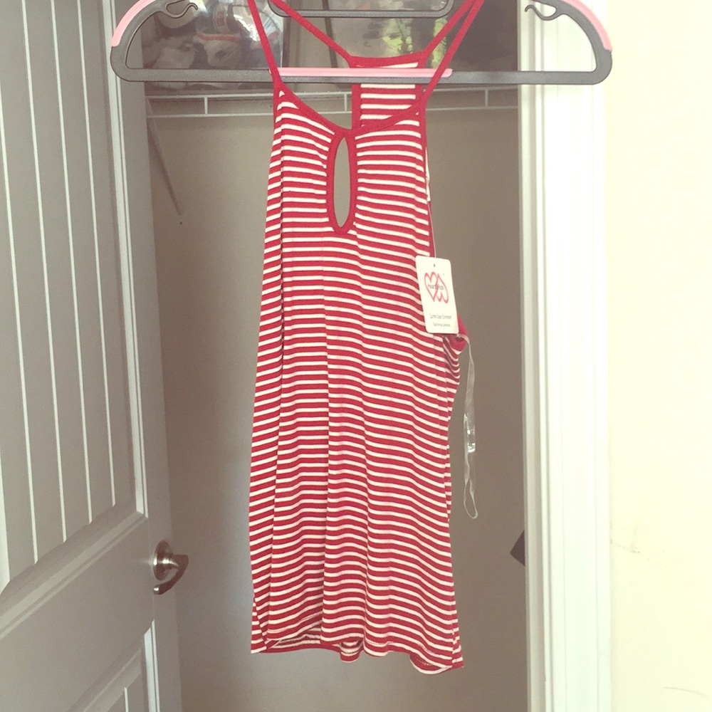 Cute striped shirt to go with shorts or jeans